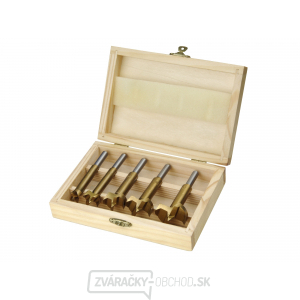 Frézy-sukovníky, do dřeva, ∅ 15-20-25-30-35mm, TiN - 5ks Frézy-sukovníky, do dřeva, ∅ 15-20-25-30-35mm, TiN - 5ks gallery main image