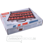 Frézy tvarové do dřeva s SK plátky, sada 35ks, SK náhled