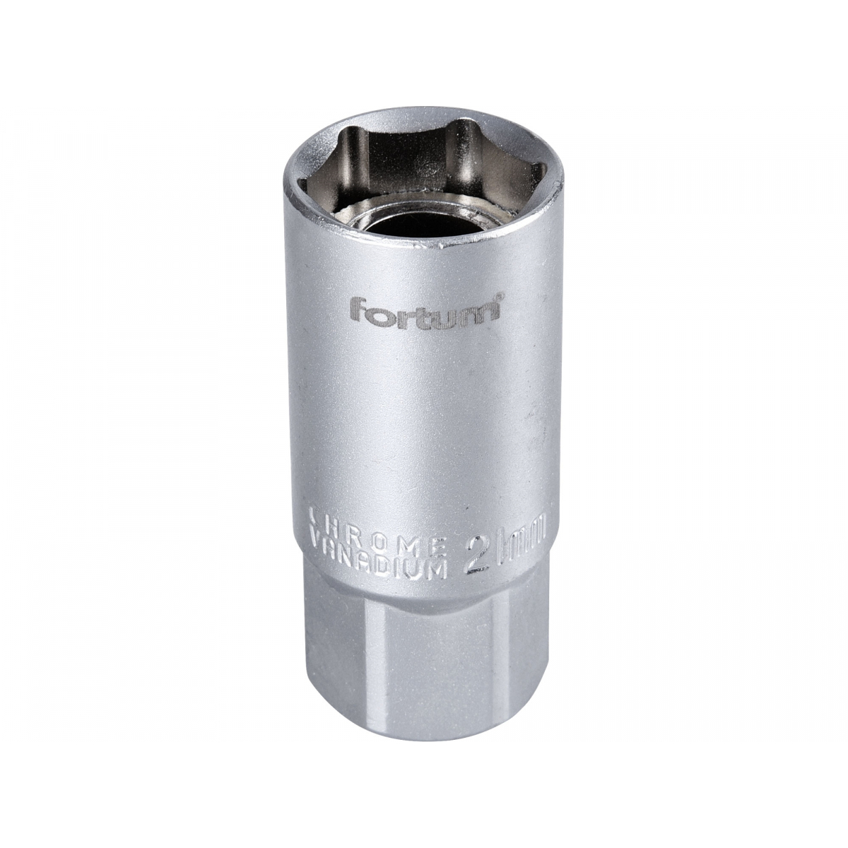 Hlavice nástrčná na zapalovací svíčky, 1/2", 21mm, L 65mm, magnet, 61CrV5