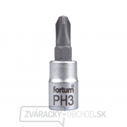 Hlavice zástrčná skrutkovač PH, 1/4 Hlavice zástrčná skrutkovač PH, 1/4