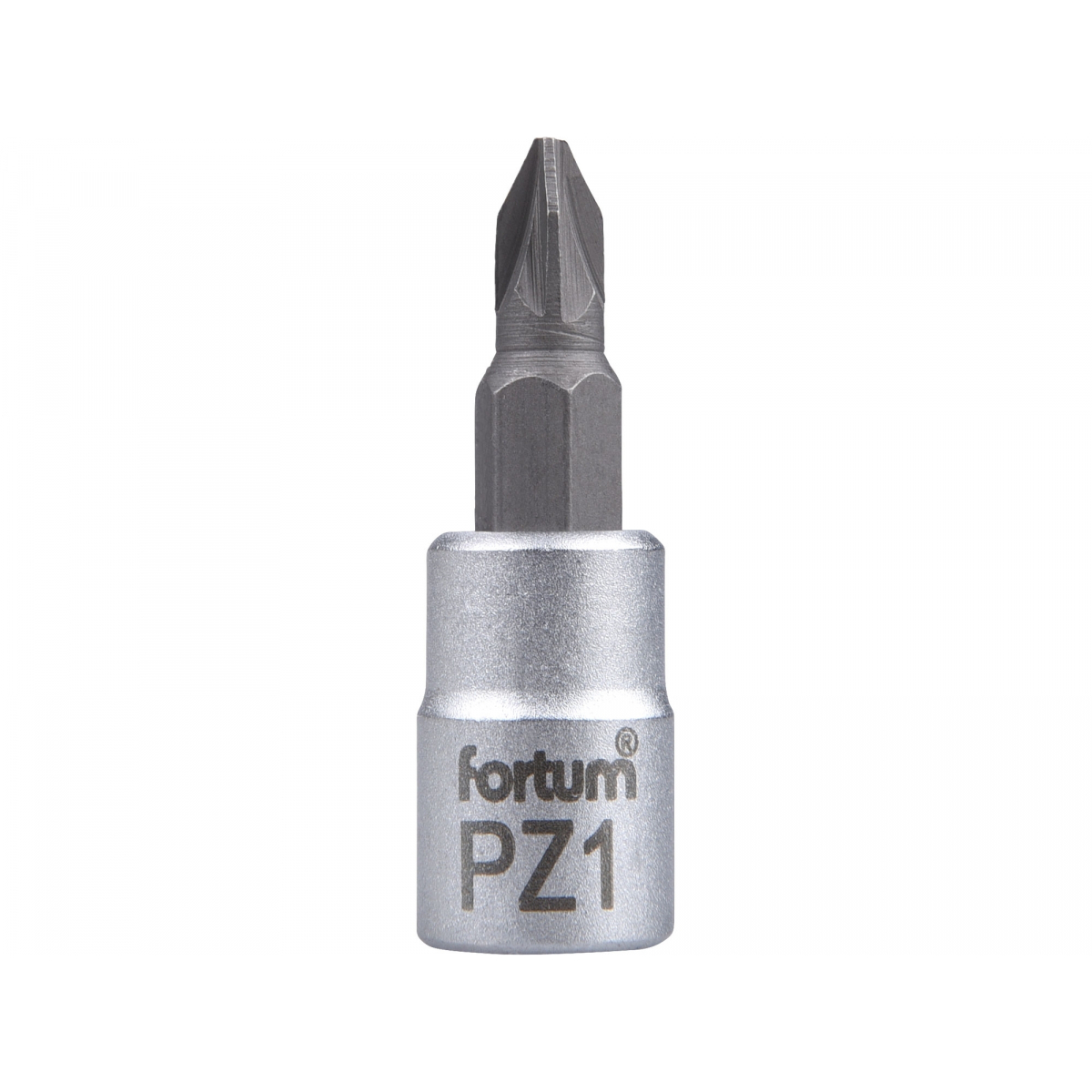 Hlavica zástrčná skrutkovač PZ, 1/4", PZ 1, L 37mm, CrV/S2