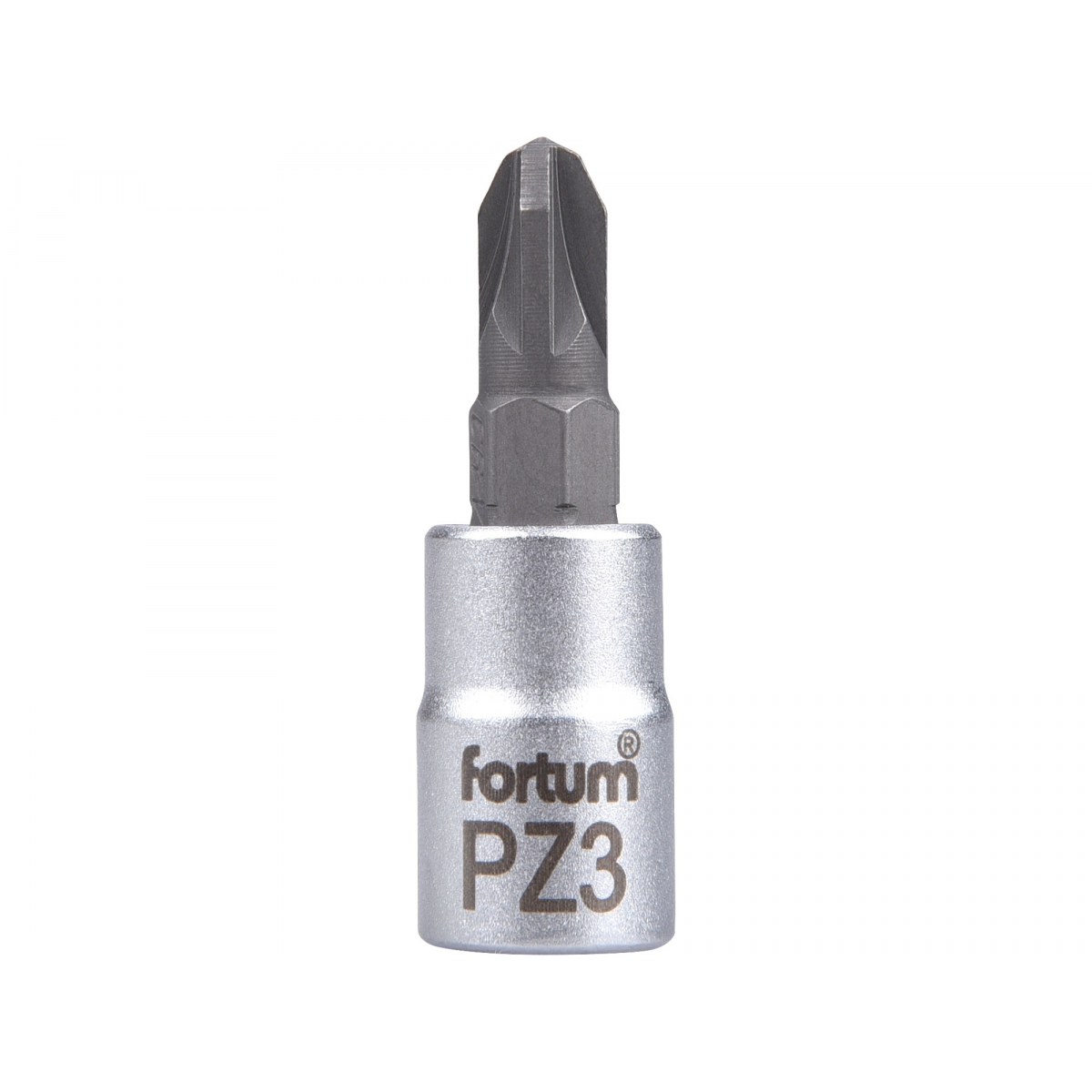 Hlavice zástrčná skrutkovač PZ, 1/4", PZ 3, L 37mm, CrV/S2