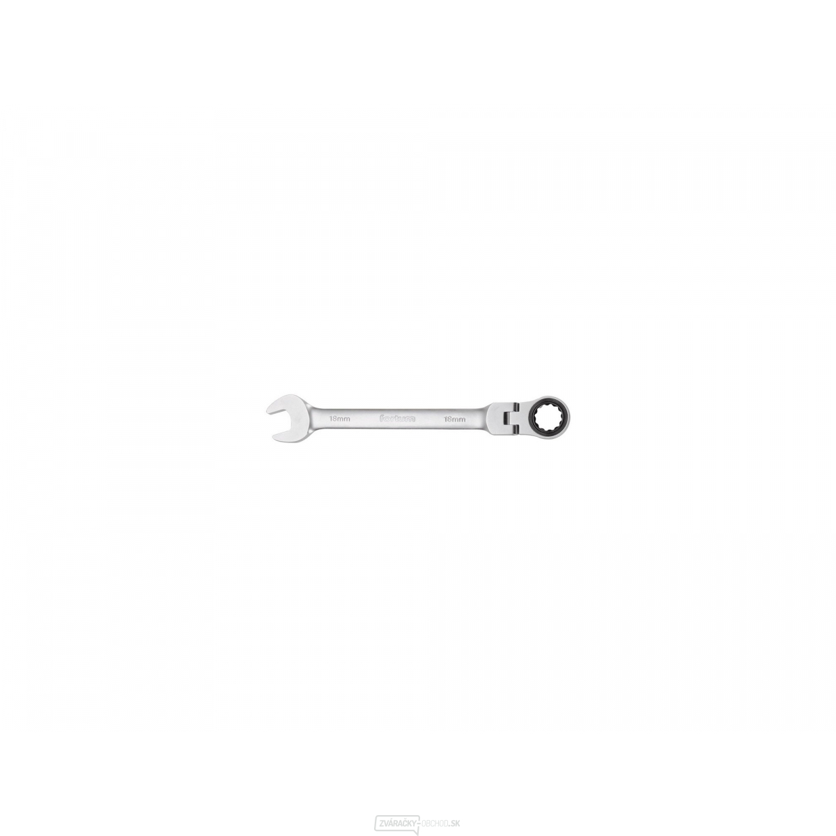 Kľúč račňový očkoplochý s kĺbom, 72 zubov, 8mm, L 134mm, CrV/S2