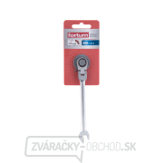 Kľúč račňový očkoplochý s kĺbom, 72 zubov, 8mm, L 134mm, CrV/S2 Náhľad