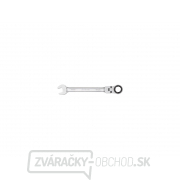 Kľúč račňový očkoplochý s kĺbom, 72 zubov, 8mm, L 134mm, CrV/S2 gallery main image