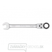 Kľúč račňový očkoplochý s kĺbom, 72 zubov, 13mm, L 186mm, CrV/S2 gallery main image