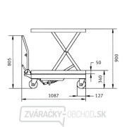 Nožnicový zdvíhací stôl FHT 500 náhled