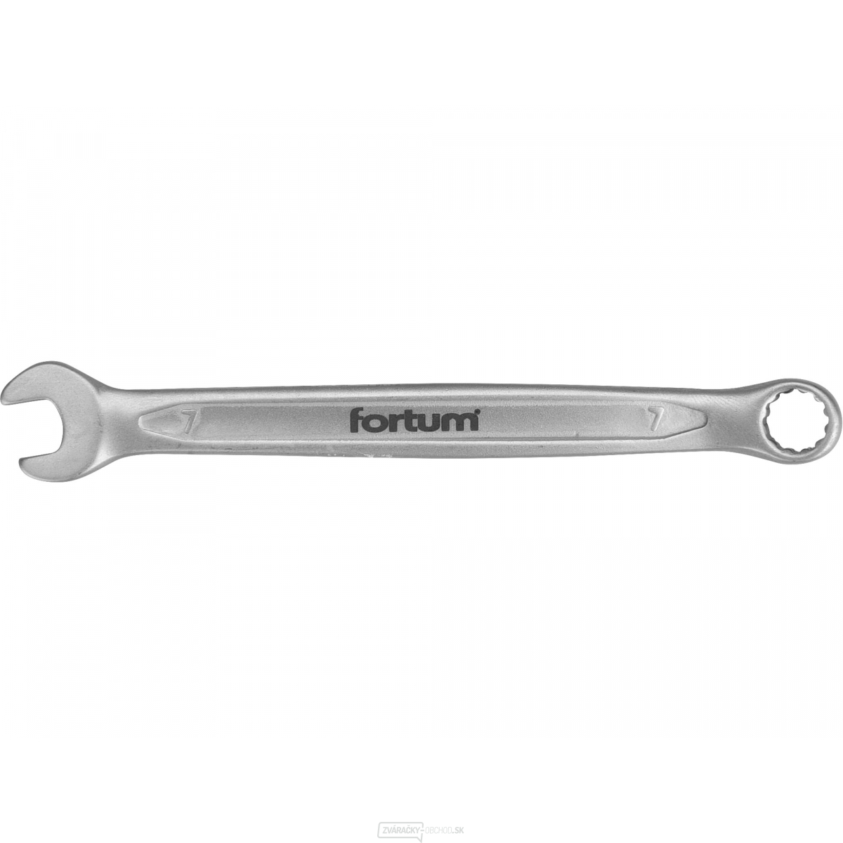 Kľúč očkoplochý, 7mm, L 121mm, 61CrV5