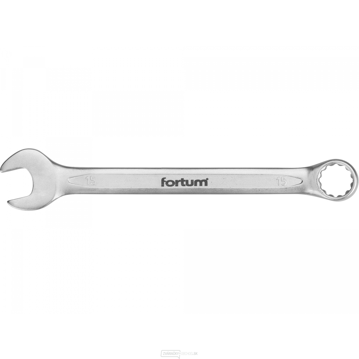 Kľúč očkoplochý, 15mm, L 201M, 61CrV5