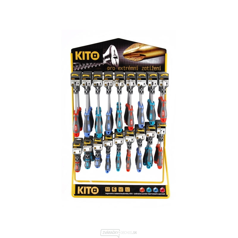 Stojan KITO skrutkovačy - 90ks gallery main image