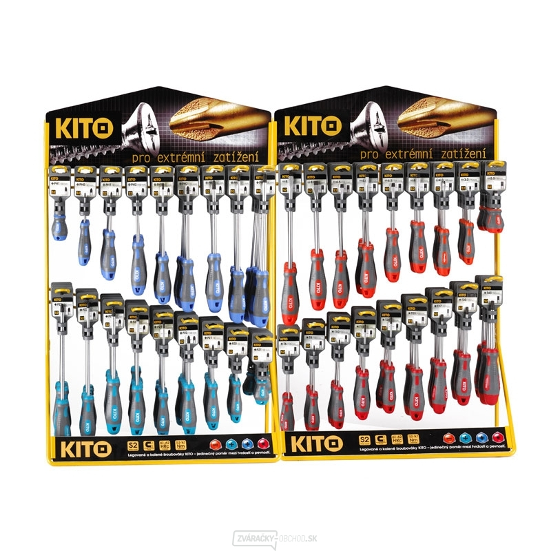 Stojan KITO skrutkovačy - 170ks gallery main image