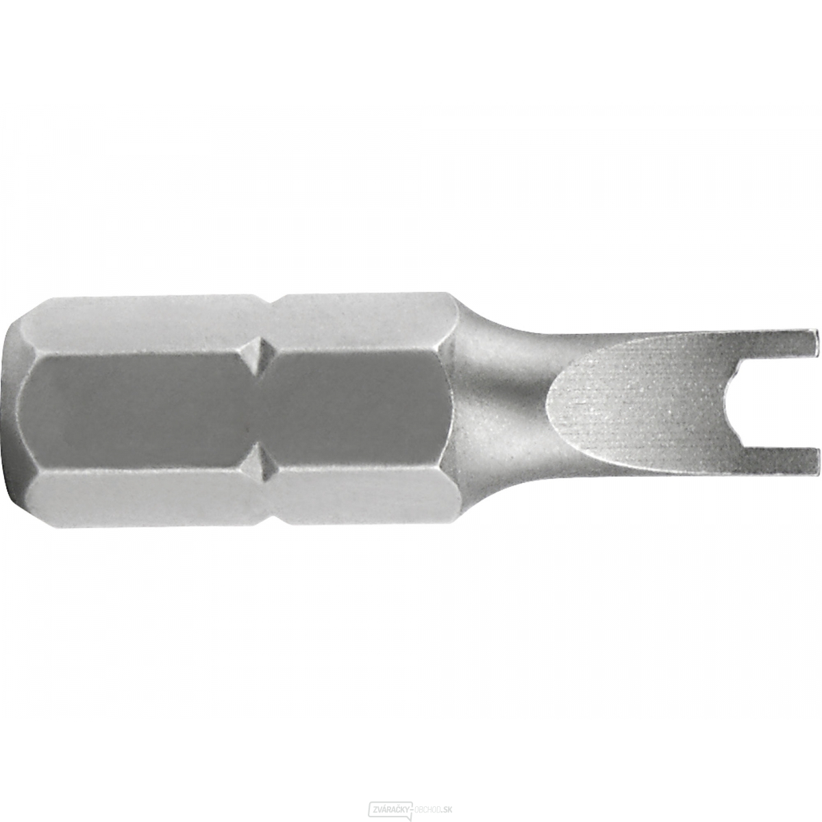 Hrot plochý vrtaný - SD 6x25mm, S2