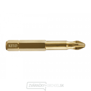 Sada hrotů 10ks, PH 1x50mm, S2/TiN Sada hrotů 10ks, PH 1x50mm, S2/TiN gallery main image