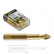 Sada hrotů 10ks, PH 3x50mm, S2/TiN Sada hrotů 10ks, PH 3x50mm, S2/TiN gallery main image