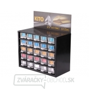 Zásobník KITO na hroty 25 zásuvek, 310ks Zásobník KITO na hroty 25 zásuvek, 310ks gallery main image