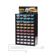 Zásobník KITO na hroty 50 zásuvek, 539ks Zásobník KITO na hroty 50 zásuvek, 539ks gallery main image