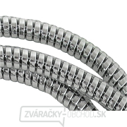Hadice sprchová, černo/stříbrná  PVC, 150cm, ,, PVC, VIKING Náhľad