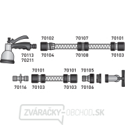 Postřikovač záhradný na hadici, 7funkcí Náhľad