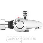 Baterie termostatická vanová, chrom náhled