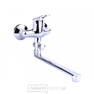 Baterie jádrová, 100mm, rovné ramínko 30cm, 35mm, chrom Baterie jádrová, 100mm, rovné ramínko 30cm, 35mm, chrom gallery main image