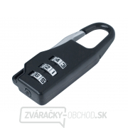 Zámok kombinačný s trojmiestnym kódom, 21,5x60mm Zámok kombinačný s trojmiestnym kódom, 21,5x60mm gallery main image