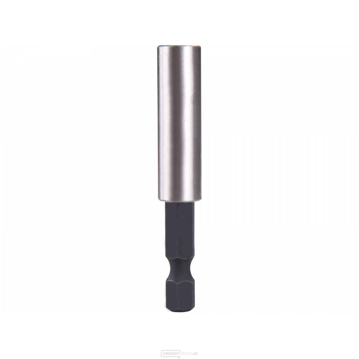 Držiak hrotů do vrtačky, nerez, CrV - 1/4"x60mm