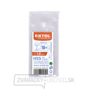 Vrták do kovu HSS, ∅ 1,0 L=34 L1=12, HSS - 10ks Náhľad