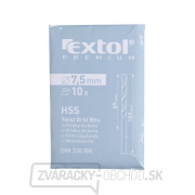 Vrták do kovu HSS, ∅ 7,5 L=109 L1=69, HSS - 10ks Náhľad