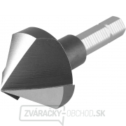 Záhlubník kuželový 90°, ∅ 25mm, 3břitá hlava, 1/4 Záhlubník kuželový 90°, ∅ 25mm, 3břitá hlava, 1/4