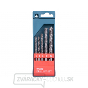 Vrtáky do dřeva, ∅ 4-5-6-8-10mm, CrV - 5ks Vrtáky do dřeva, ∅ 4-5-6-8-10mm, CrV - 5ks gallery main image