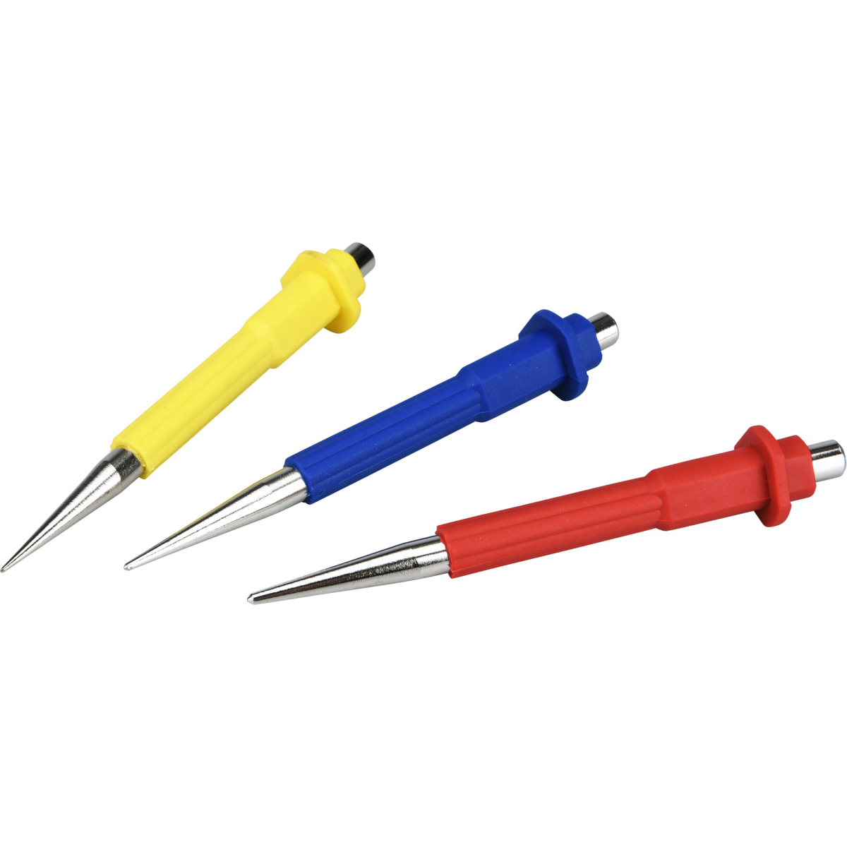 EXTOL PREMIUM Důlčíky, sada 3ks, 125mm, 0,8-1,5-2,5mm, CrV 8801810