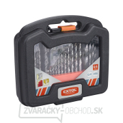 Sada vrtákov a hrotov, HSS, CrV - 44ks náhled