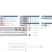 Sada vrtákov a hrotov, HSS, CrV - 75ks Náhľad