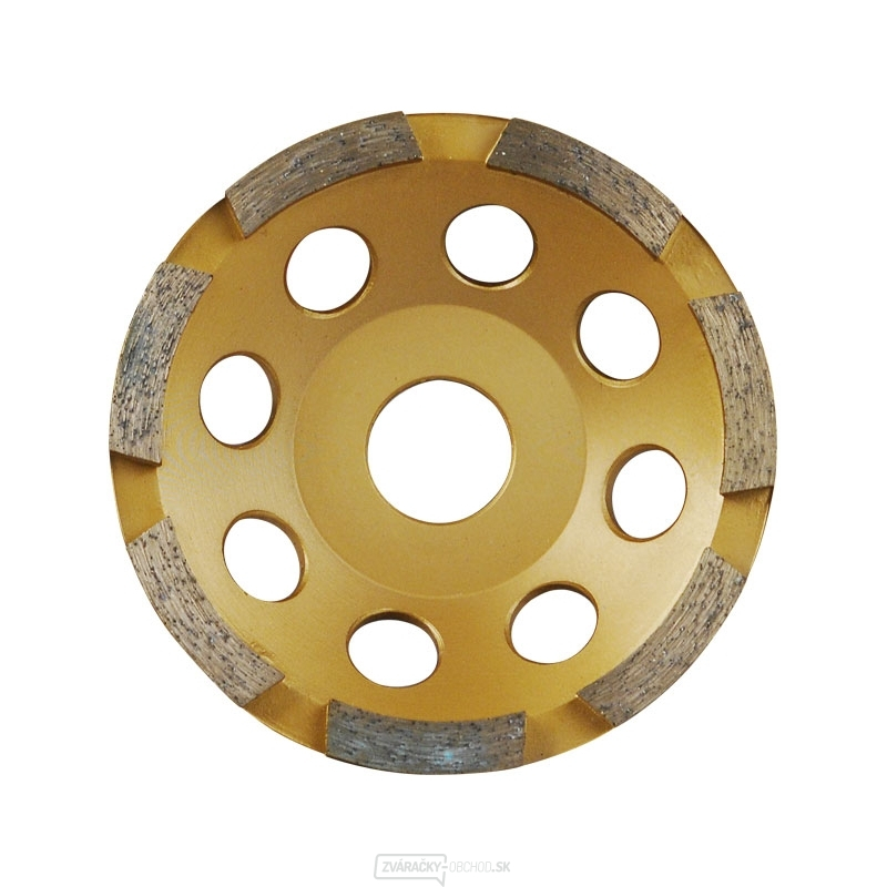 Kotúč diamantový brúsny jednořadý, 125x22,2mm