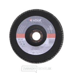 Kotúč lamelový šikmý korundový 150mm, zr. P60 Kotúč lamelový šikmý korundový 150mm, zr. P60