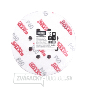 Papier brúsny výsek 150mm, zr. P60, suchý zip - 10 ks Náhľad