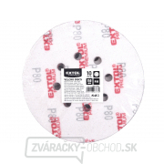 Papier brúsny výsek 150mm, zr. P80, suchý zip - 10 ks Náhľad