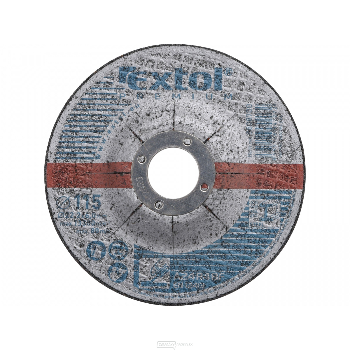 Brúsny kotúč na oceľ 115x6,0x22,2mm