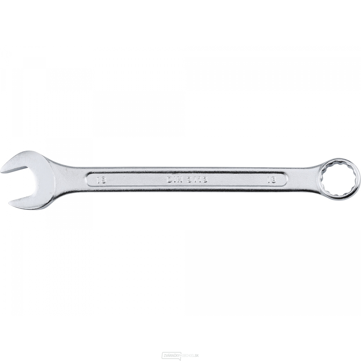 Kľúč očkoplochý, 18mm, CrV