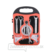 Kľúče račňové očkoploché, sada 7ks, CrV Náhľad