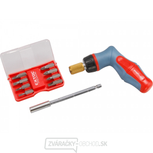 Skrutkovač ráčnový s hroty, CrV - 18ks Skrutkovač ráčnový s hroty, CrV - 18ks gallery main image