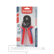 Kliešte lisovací na dutinky, 0,08-6,0mm2, 175mm náhled