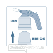 Horák s piezo zapalováním na propichovací kartuše náhled