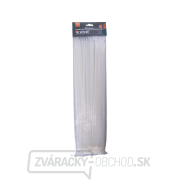 Sťahovacie pásky biele, 400x4,8mm - 100 ks Náhľad