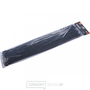 Sťahovacie pásky čierne, 500x4,8mm - 100 ks Sťahovacie pásky čierne, 500x4,8mm - 100 ks gallery main image