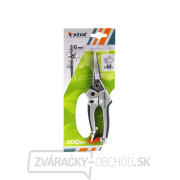 Nožnice záhradnícke přímé, 200mm, HCS náhled