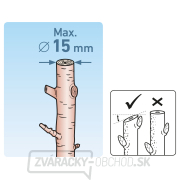 Nožnice záhradnícke, 205mm, HCS Náhľad