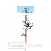 Nožnice záhradnícke přímé, 215mm, HCS Náhľad