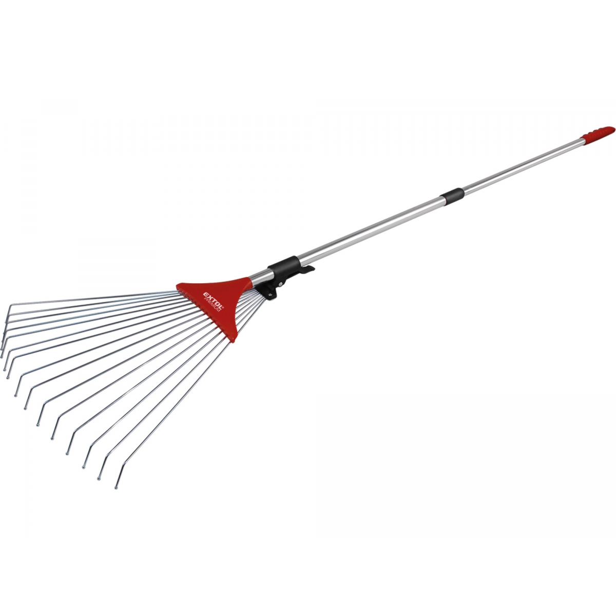 Hrable nastaviteľné s teleskopickou násadou, dĺžka 80-158cm, šírka 18-59cm