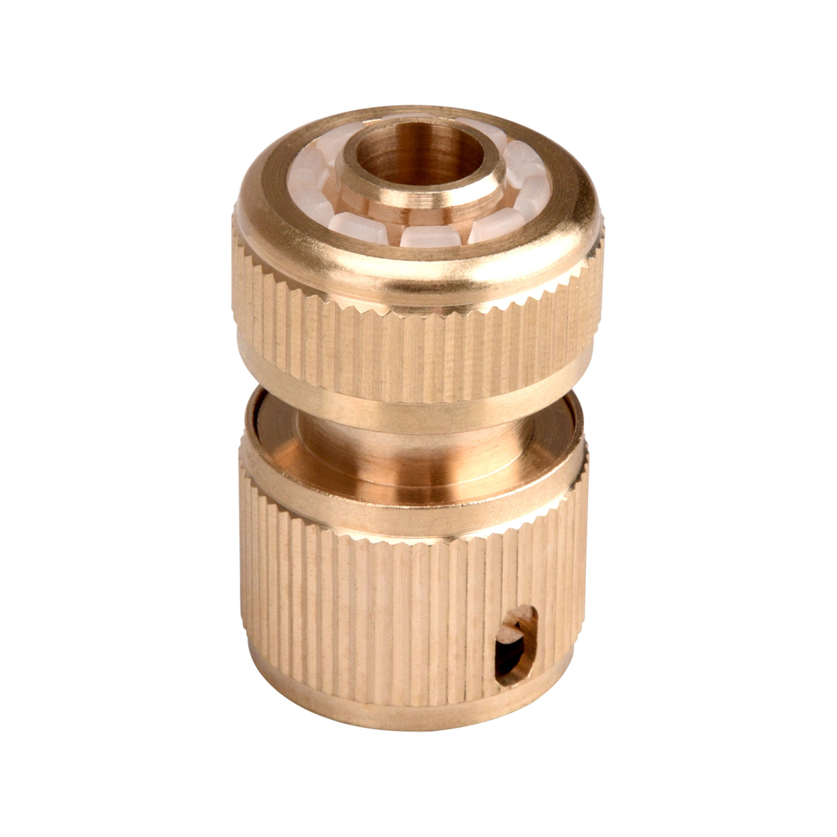 EXTOL PREMIUM Rýchlospojka na hadici, 1/2", STOP ventil, MOSAZ 8876002